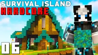 Storage Room & Home | Minecraft Multiplayer Survival Island Hardcore #6