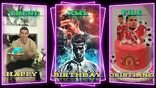 HAPPY BIRTHDAY🎂RONALDO 🐐।। TREND XML FILE 🎟️✨।। XML BY @MDSTATUSBOY.।।#xmlfile #cr7 #viral #short