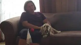 My Dog So Excited To See My Mom