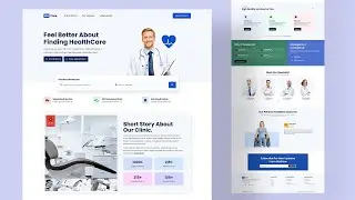 Build A Medical HealthCare Website Using HTML CSS And JavaScript
