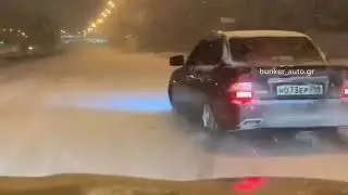 Дрифт на приора в центре Самара