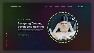 Create a Portfolio Website using HTML, CSS & JavaScript - Easy Tutorial