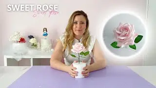 Formation rose en pâte à sucre