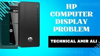 HP computer monitor no signal || Hp Computer Display Problem || Technical Amir Ali