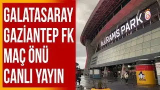 Galatasaray-Gaziantep FK r Stadyum Önü Canlı Yayın