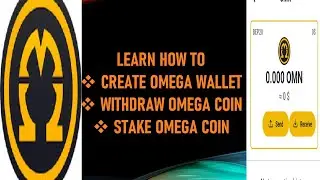 OMEGA COIN WITHDRAWAL STAKING AND WALLET CREATION.