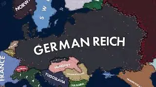 Anti-Comintern VS Axis VS Soviet Union | Hoi4 Timelapse