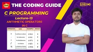 Arithmetic Operators in C |  BCA | B-Tech | C Language Tutorials