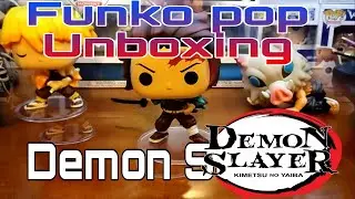 Opening Funko Pop ft. Tanjiro, Zenitsu and Inosuke in Demon Slayer x Kimetsu no Yaiba