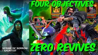 Spring Of Sorrow 4 Objectives In One Run Reviveless! Here's How I Did It!