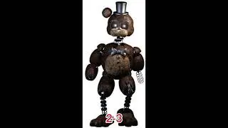Withered Chester (Five Nights At Candy's 2) vs Ignited Freddy (The Joy Of Creation) #edit