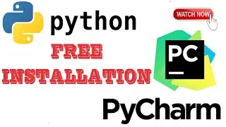 python and pycharm installation in windows 10  | python and pycharm for beginners