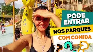 Posso ENTRAR COM COMIDA nos Parques?