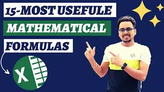Mastering Excel: Unleashing the Power of Mathematical Functions! Excel Mathematical Functions