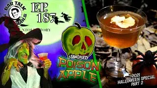 Have a SMOKED POISON APPLE cocktail my pretties! | Halloween drinks | Bar Talk & Cocktails