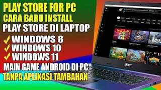 CARA DOWNLOAD PLAY STORE DI LAPTOP WINDOWS 10