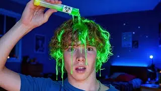 I Put Glow Stick Liquid in My Hair