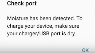 HUMIDITE DETECTEE: S8/S9 plus,S8 plus,S9
PROBLEME DE CHARGE
moisture detected