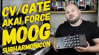 CV program in AKAI Force and Moog Subharmonicon (which we will unpack and test)