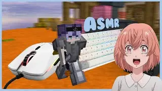 Keyboard + Mouse Sounds ASMR | HyCraft Bedwars