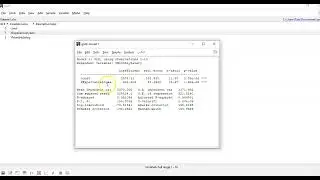 Build Regression Models in gretl