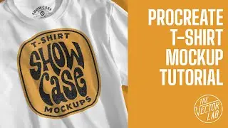 iPad Tutorial: Mock Up T-Shirt Designs in Procreate with Showcase Mockups