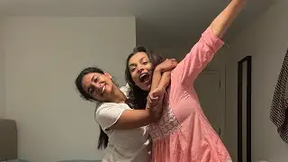 Our first dance vlog || Aharya arrayy ||
