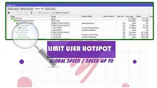 Setting hotspot global speed Up to