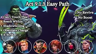 MCOC Act 9.1.3 Easy Path For Completion - The Overseer Boss