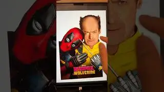MIDDLE FINGER WOLVERINE!?😳 #art #artshorts #deadpool #drawing #deadpoolandwolverinemovie