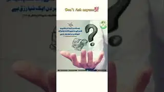 Survive but never beg #Islam #survival #sigmarule #shorts