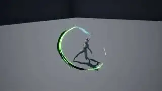 UE4 - Anim Trail sword Slash Test