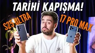 IPHONE 17 PRO MAX VS SAMSUNG S25 ULTRA DETAYLI KAMERA KARŞILAŞTIRMASI!