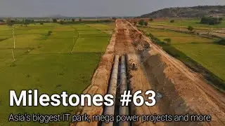 India's giga scale power projects, Asia's biggest IT park, new airport terminal