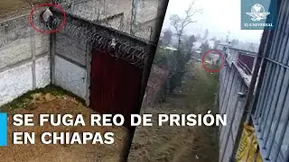 Captan fuga de reo en Chiapas