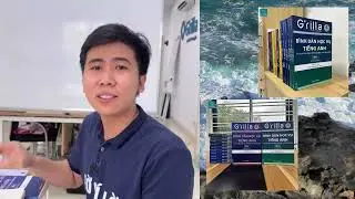 Sách - Combo Bình dân học vụ tiếng Anh Tập 1-2 GRILLA, kèm App chi tiết