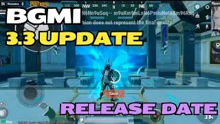 BGMI 3.3 UPDATE RELEASE DATE | BGMI OCEAN MODE IS HERE | HOW TO DOWNLOAD BGMI 3.3 UPDATE
