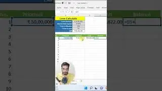 How to create loan Payment Schedule in Excel / How To Create an Amortization schedule Table In Excel