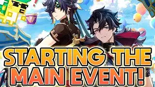 STARTING THE MAIN EVENT OF VERSION 5.6! FILM FESTIVAL TIME! (Genshin Impact)