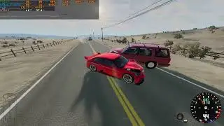BeamNG.drive: Ryzen 5 5600G+Vega 7 I Pepper Valley I 1080p Low (With and without AI traffic)