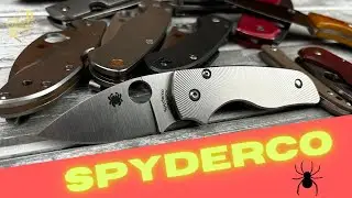 My ENTIRE Spyderco Collection!!