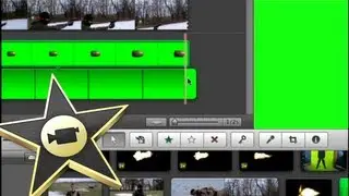 Green Screen Positioning Tutorial Help in iMovie 11 / 09