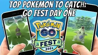Top Pokemon to Catch for Day One of Pokemon Go Fest 2021!