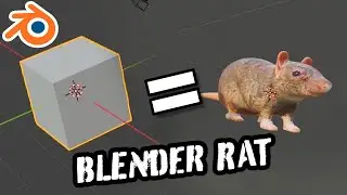 RAT - BLENDER MODELLING - ANIMATION