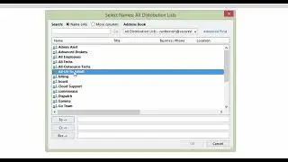 How to modify Office 365 distribution list from outlook