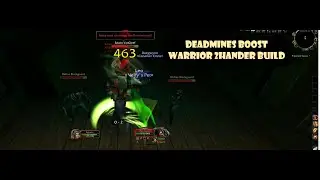 World of Warcraft Classic - Season of Discovery - 2 hander warrior Deadmines boost - Testing a build