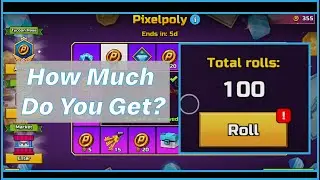 How Much Do You Get From 100 Pixelpoly Spins?