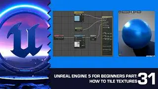 How to Tile Textures in UE5: Unreal Engine 5 for Beginners #31