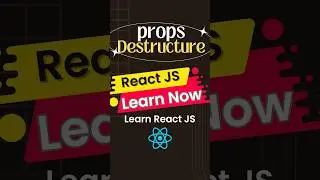 props destructure in React JS | Learn React JS | React JS Tutorial | React JS full course | React JS