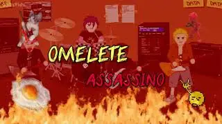 THE FUZZY ANIMALS - OMELETE ASSASSINO 🍳😈 (Official Lyric Video)